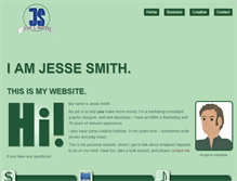 Tablet Screenshot of jesse-smith.net